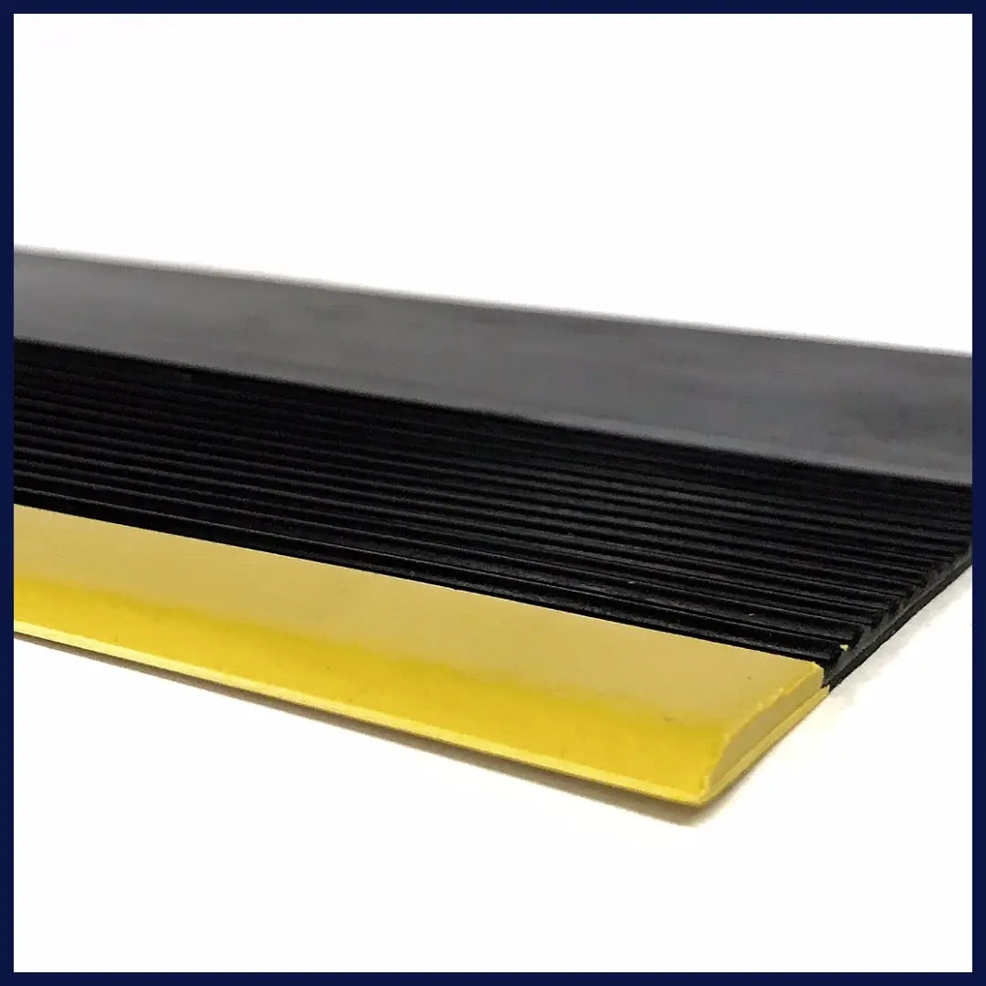 Gradas sin pestaña punta amarilla